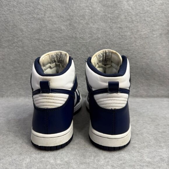 Nike Shoes Womens Size 7.5 Dunk High Midnight Navy Blue Sneakers DB2179-104 - Picture 5 of 10